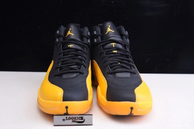 Gold 12 Jordan Retro Black University Air 130690-070 0709